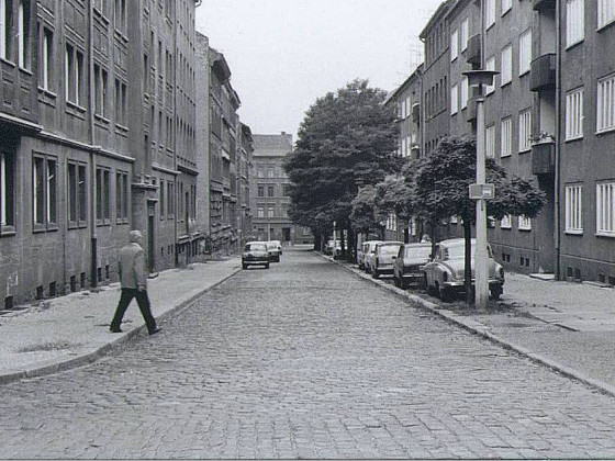 Parkstraße damals 1982 (© HO2)