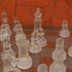 Schach aus Glas