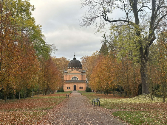 Zu Allerheiligen mal ein Foto von unserem Südfriedhof