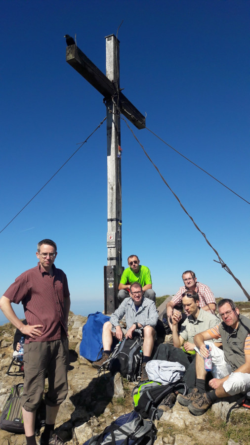 Besteigung des Hohen Ifen (2280 m.)