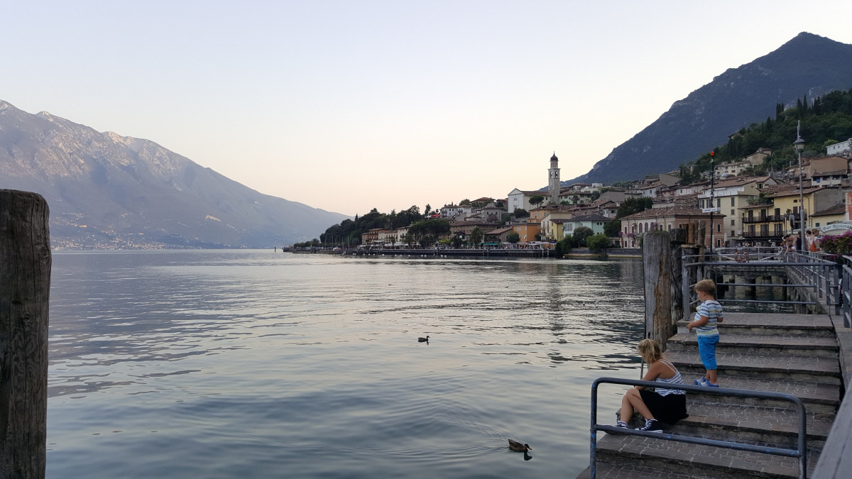 Limone sul Garda am Abend