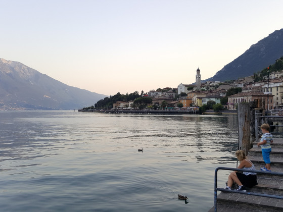 Limone sul Garda am Abend