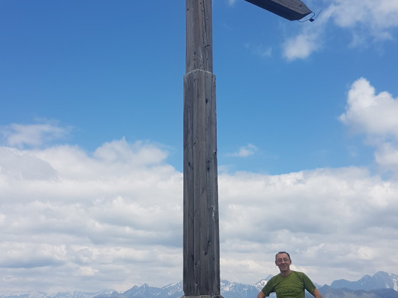 Meine Wanderung zum Lungkofel 2282 Meter hoch.