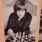 Ingeborg Bachmann beim Schachspiel