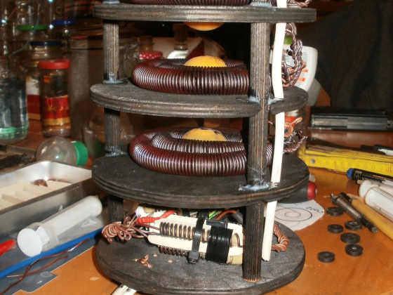 Magrav Generator mit Nanobeschichteten Teslaspulen5